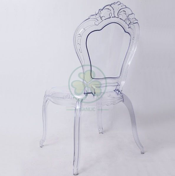Wholesale Modern Resin Princess Bella Chair Wedding Plastic White Bella Epoque Event Chairs SL-R2027WRBC