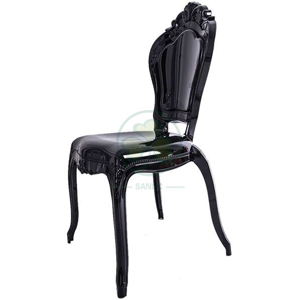 Wholesale Modern Resin Princess Bella Chair Wedding Plastic White Bella Epoque Event Chairs SL-R2027WRBC