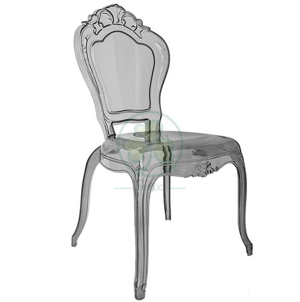 Wholesale Modern Resin Princess Bella Chair Wedding Plastic White Bella Epoque Event Chairs SL-R2027WRBC