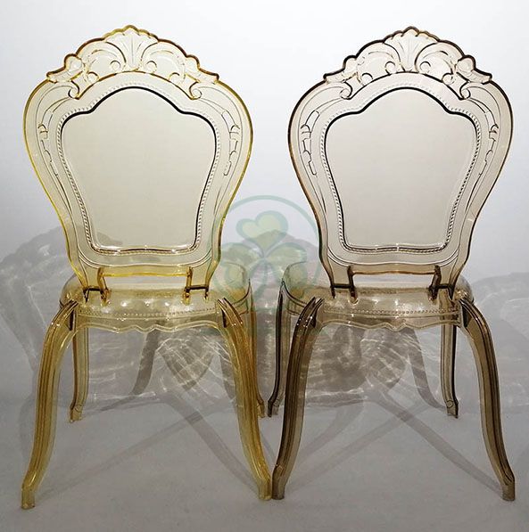 Wholesale Modern Resin Princess Bella Chair Wedding Plastic White Bella Epoque Event Chairs SL-R2027WRBC