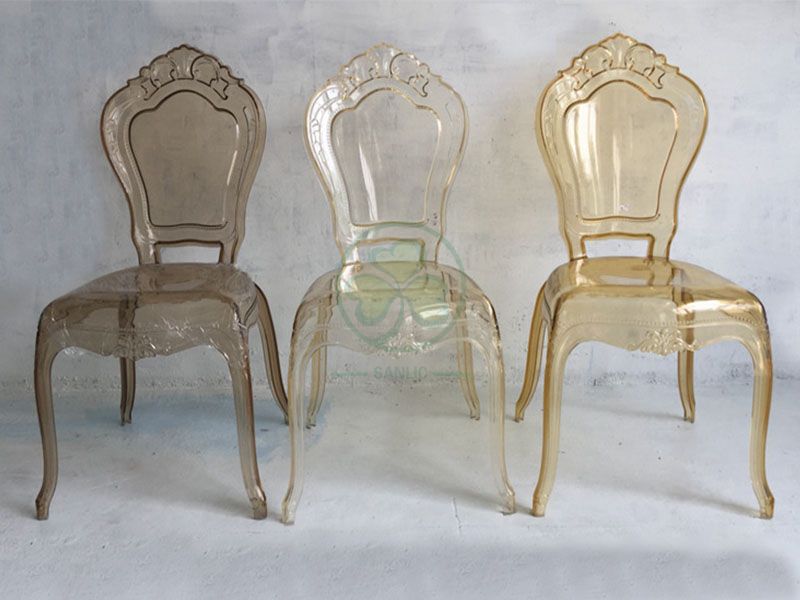 Wholesale Modern Resin Princess Bella Chair Wedding Plastic White Bella Epoque Event Chairs SL-R2027WRBC