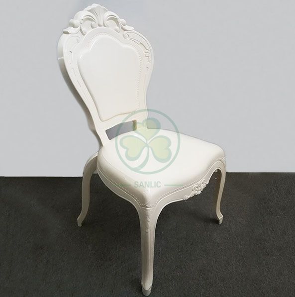 Stackable Resin Bella Chair for Wedding Event Rentals SL-R2028IRBC