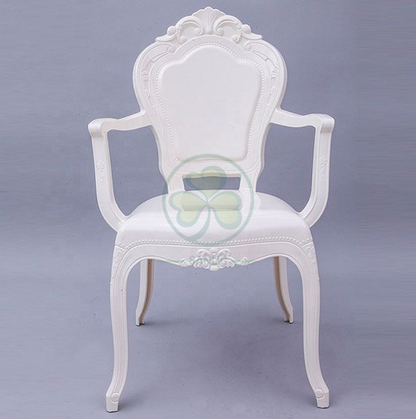 Wholesale Popular White Resin Belle Epoque Chair for Weddings and Events SL-R2033RBAC