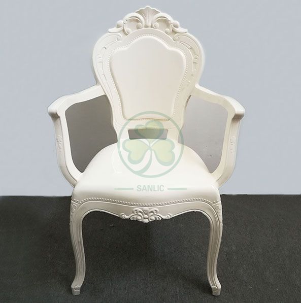 Wholesale Popular White Resin Belle Epoque Chair for Weddings and Events SL-R2033RBAC