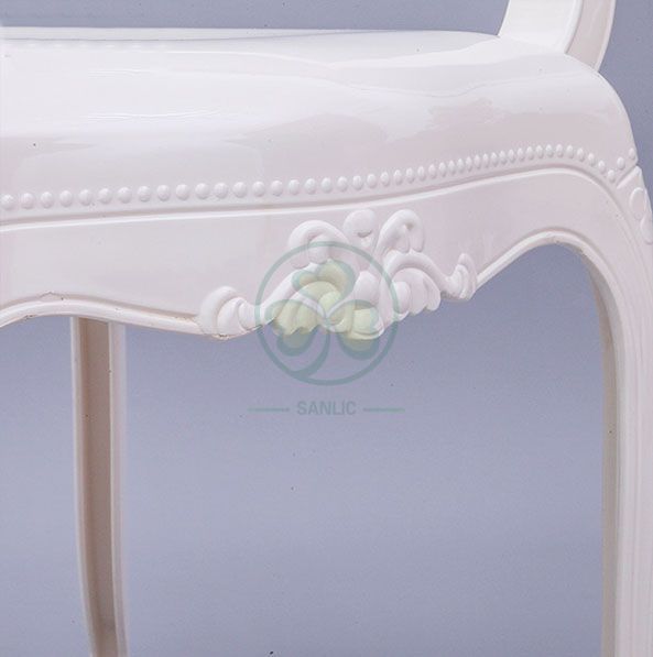 Wholesale Popular White Resin Belle Epoque Chair for Weddings and Events SL-R2033RBAC