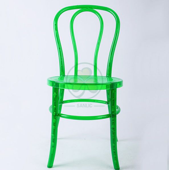 Wholesale Resin Thonet Dining Chair for Indoor or Outdoor Weddings and Parties SL-R2041CRTC