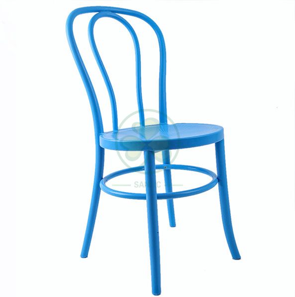 Wholesale High Quality PP Resin Thonet Chair for Indoor or Outdoor Events in Blue SL-R2045SRTC