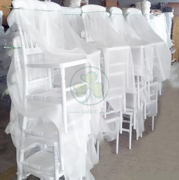 Strong and Durable Clear Resin Napoleon Chair for Events and Weddings SL-R2051CRNC