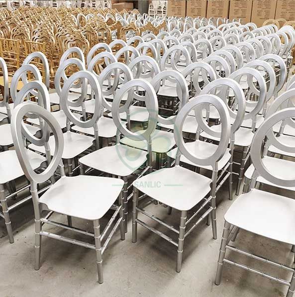 Wholesale Oval Open Back Resin Chair for Outdoor or Indoor Events or Parties SL-R2060OBRC