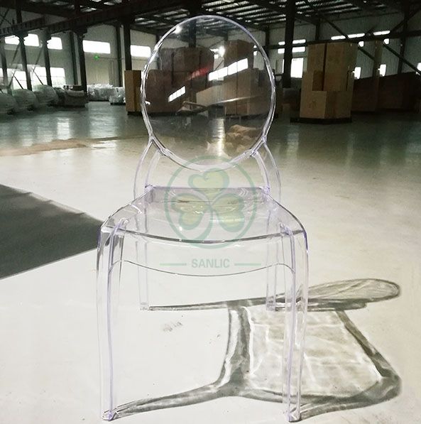 New Design Stackable Resin Sophia Ghost Chair for Indoor or Outdoor Banquets and Parties SL-R2067PRSC