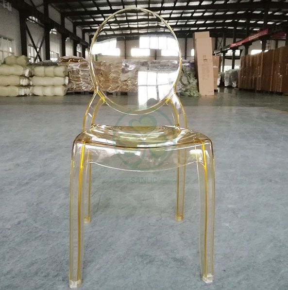 New Design Stackable Resin Sophia Ghost Chair for Indoor or Outdoor Banquets and Parties SL-R2067PRSC