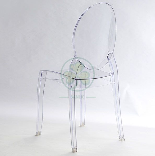 New Design Stackable Resin Sophia Ghost Chair for Indoor or Outdoor Banquets and Parties SL-R2067PRSC