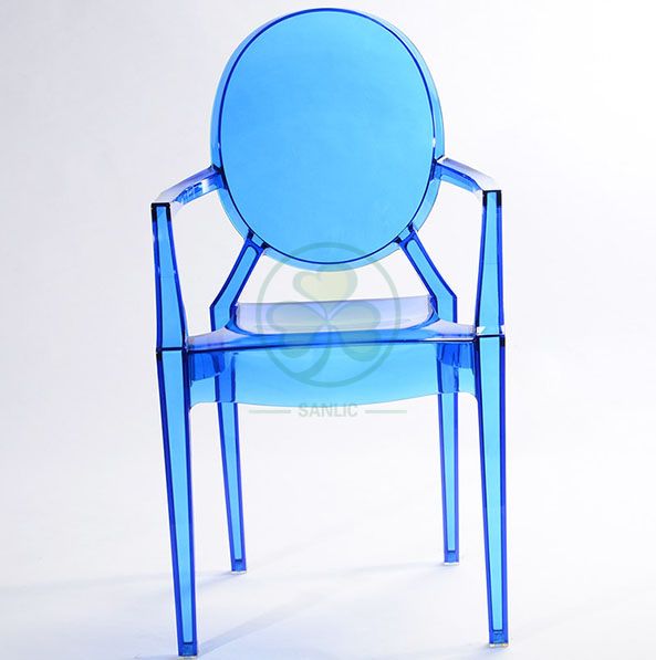 High Quality Resin Louis Ghost Armchair for Parties Weddings or Events SL-R2070SRLC