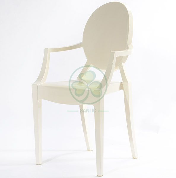 High Quality Resin Louis Ghost Armchair for Parties Weddings or Events SL-R2070SRLC