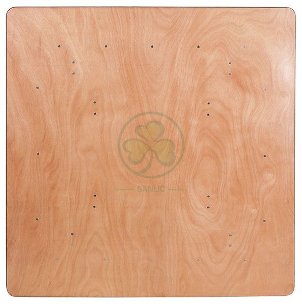 Factory Wholesale Plywood Square Folding Dining Table for Different Social Events SL-T2098WSFT