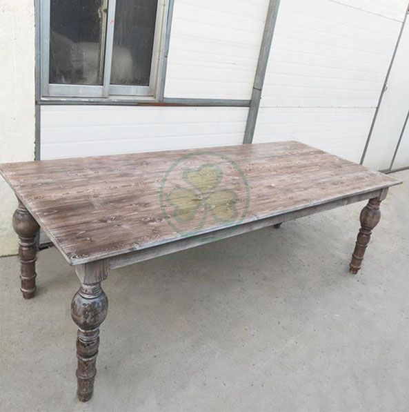 Factory Price Vineyard Wedding Rental Harvest Farm Dining Table SL-T2108VWFT