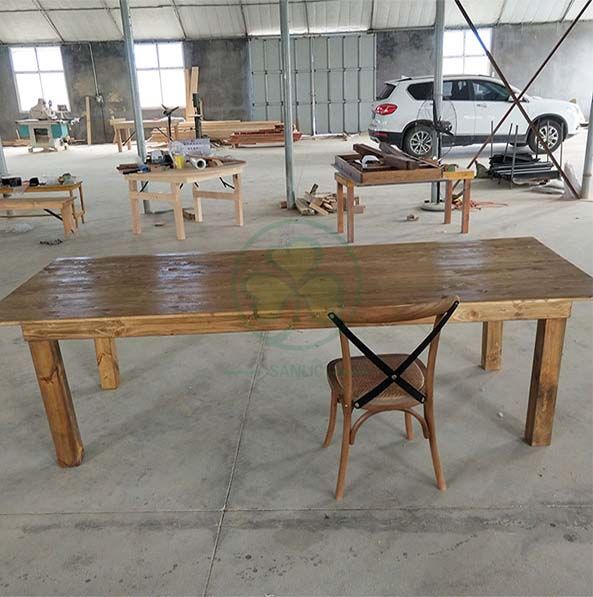 Factory Price Vineyard Wedding Rental Harvest Farm Dining Table SL-T2108VWFT