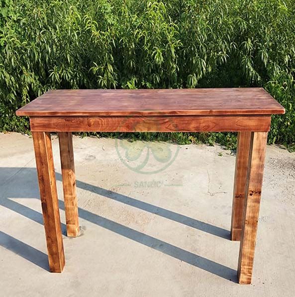 Wholesale Rustic Farmhouse Bar Table Counter Height Farmhouse Table  SL-T2105CHFT