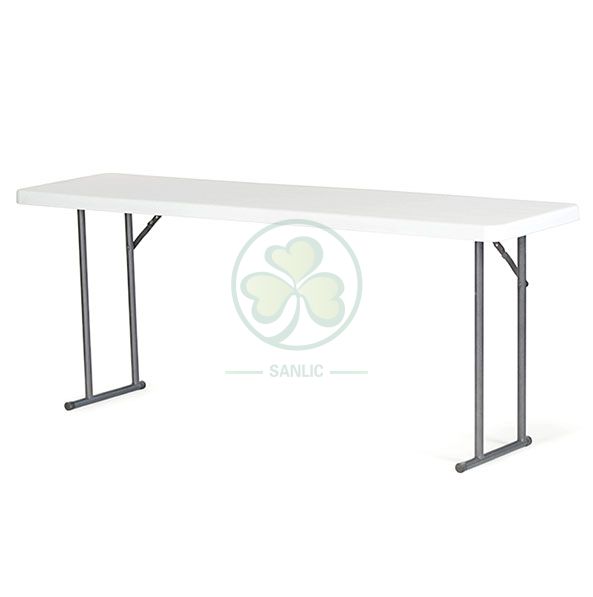 Wholesale 6ft Granite White Folding Plastic Conference Table SL-T2148PRFT