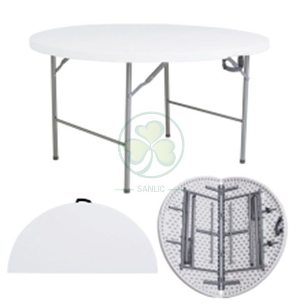 Popular 4ft Round Fold-In-Half Banquet Table SL-T2168RFIT