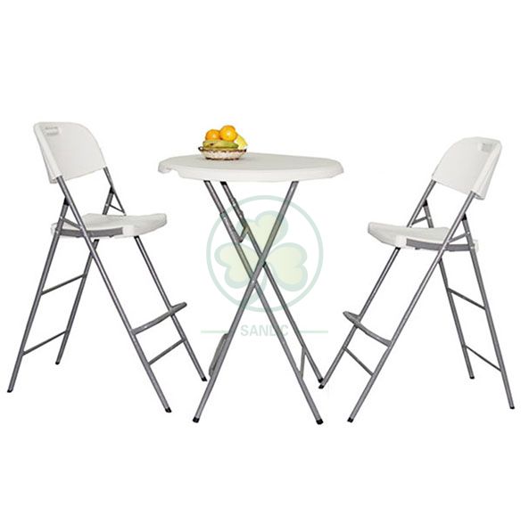 Wholesale Portable High Boy Table Plastic Folding Bar Table  SL-T2170SAHT