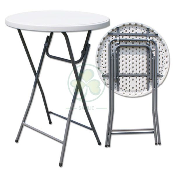 Wholesale Portable High Boy Table Plastic Folding Bar Table  SL-T2170SAHT