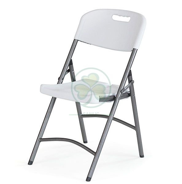 Wholesale Portable Blow-Molded Plastic Folding Chair (TUBE DIA25 A) for   SL-T2175HPFC