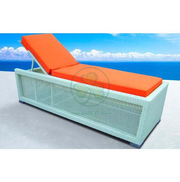 Best Seller Outdoor Chaise Lounge Sunbed Rattan Pool Lounge Chairs For Resort  SL-WR2181RPLC