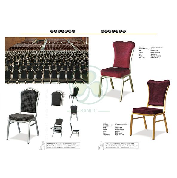 Best Popular Stainless Steel Gold O Back Chair for Weddings and Events SL-MC2197SOBC