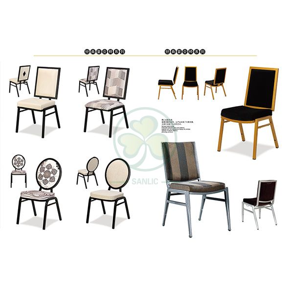 Best Popular Stainless Steel Gold O Back Chair for Weddings and Events SL-MC2197SOBC