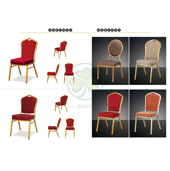 Best Popular Stainless Steel Gold O Back Chair for Weddings and Events SL-MC2197SOBC