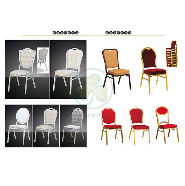 Best Popular Stainless Steel Gold O Back Chair for Weddings and Events SL-MC2197SOBC