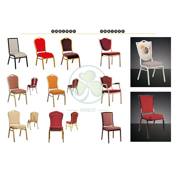 Best Popular Stainless Steel Gold O Back Chair for Weddings and Events SL-MC2197SOBC
