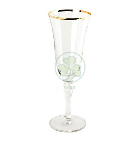 Wholesale Glassware Coloured Goblet Wine Glasses Water Glass Goblets SL-CD2203