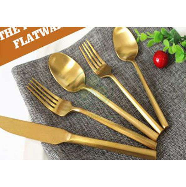 Factory Wholesale Stainless Steel Dinnerware Sets Cutlery Set Spoons Forks and Knives for Events SL-CD2207SSFK