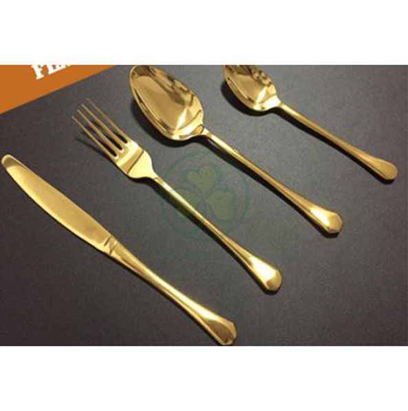 Factory Wholesale Stainless Steel Dinnerware Sets Cutlery Set Spoons Forks and Knives for Events SL-CD2207SSFK