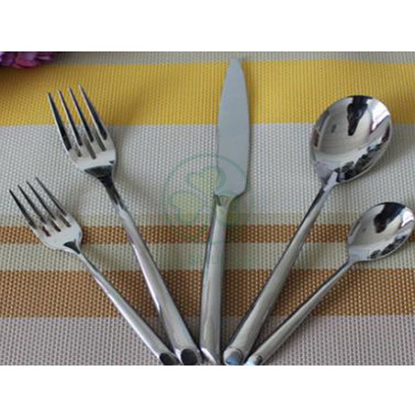 Factory Wholesale Stainless Steel Dinnerware Sets Cutlery Set Spoons Forks and Knives for Events SL-CD2207SSFK