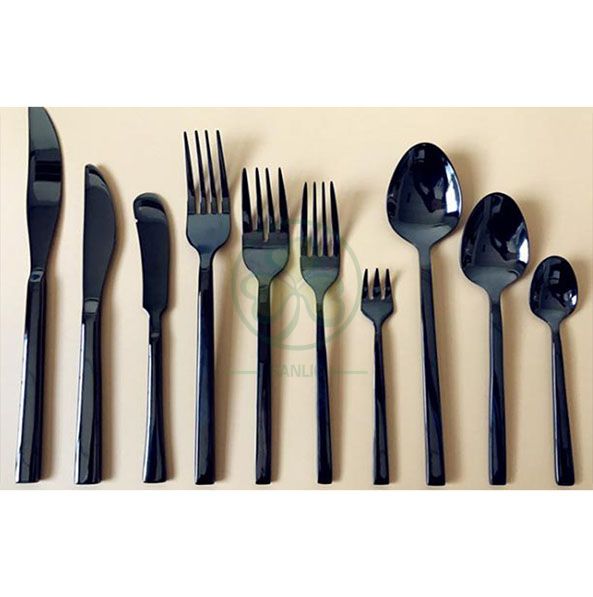 Factory Wholesale Stainless Steel Dinnerware Sets Cutlery Set Spoons Forks and Knives for Events SL-CD2207SSFK