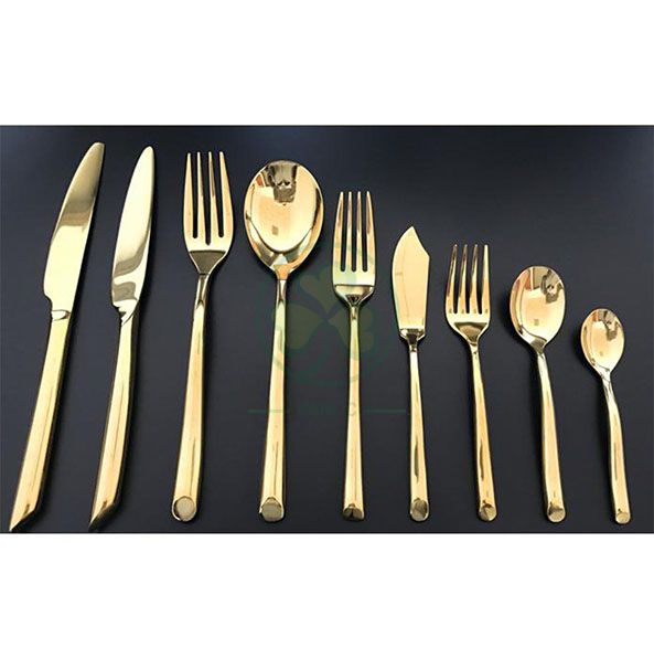 Factory Wholesale Stainless Steel Dinnerware Sets Cutlery Set Spoons Forks and Knives for Events SL-CD2207SSFK