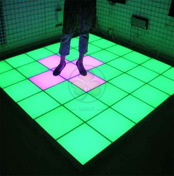 Full Color Inductive LED Dance Floor Decorate Effect Led Floor Light for Sale SL-CD2210FCLF