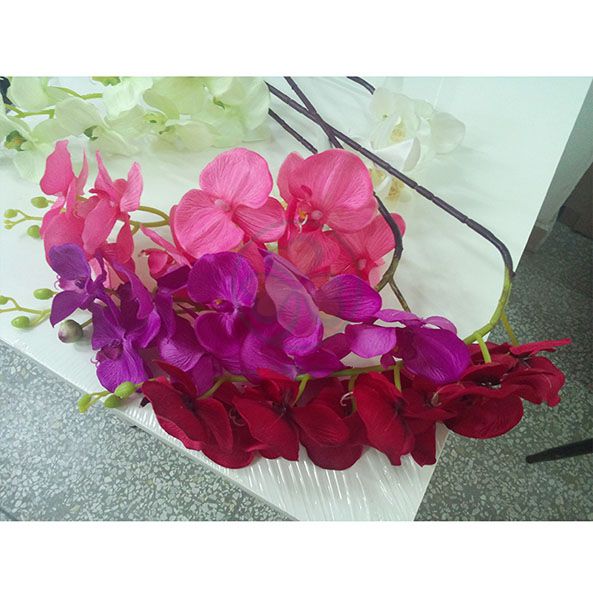 Wholesale Factory Real Touch Latex Flower Artificial Orchid for Wedding Decoration SL-CD2212AWFD
