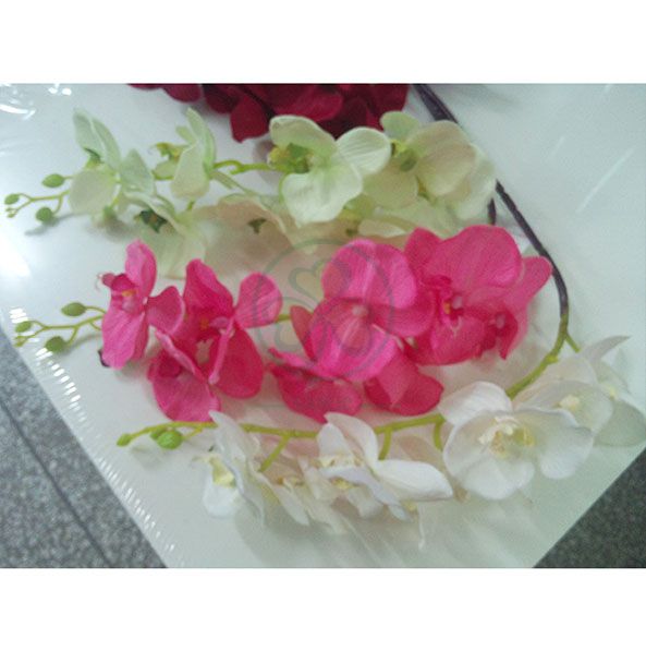 Wholesale Factory Real Touch Latex Flower Artificial Orchid for Wedding Decoration SL-CD2212AWFD