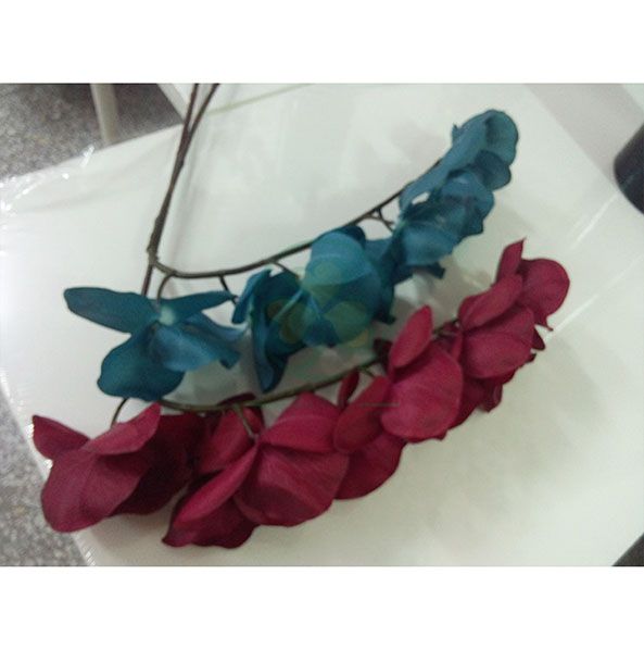 Wholesale Factory Real Touch Latex Flower Artificial Orchid for Wedding Decoration SL-CD2212AWFD